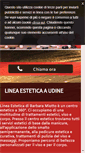 Mobile Screenshot of lineaesteticamiotto.com